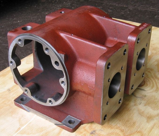 Machined Crankcase Housing Machined Crankcase Housing
